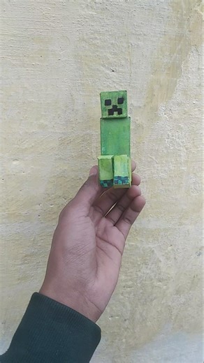 i make minecraft creeper in real life #shortsfeed #shorts #craftideas #crafting #diy #creative