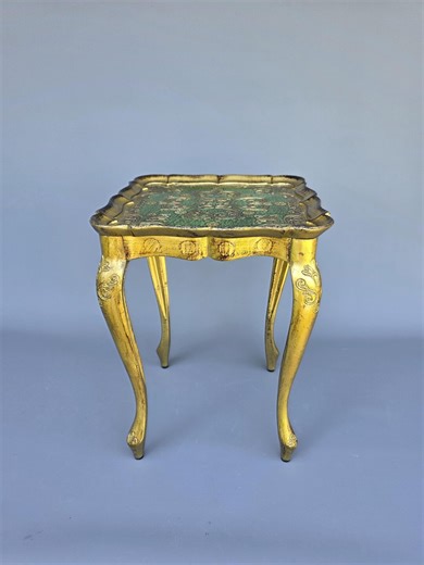 Vintage Nesting Table, Italian, Gilt Composite, Side Table, Circa 1960 ++ - Etsy
