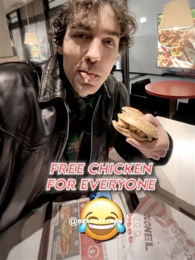 Unlimited KFC hack exposed 😂 #ishowspeed