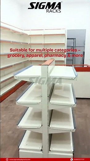 Retail Store Racks Installation | Modern & Space-Efficient Display Solutions #store #display