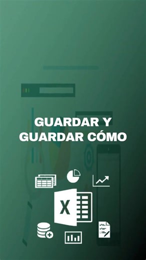 ¿Como usar guardar y guardar como en Excel? #ramsesm16 #shorts