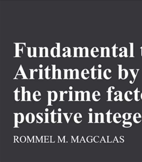 Finite Mathematics 2 Lesson 8_fundamental theorem of Arithmetic #finitemathematics2 #depedteacher #depedphilippines #electivesubject #fyp