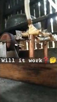 Homemade Mini STEAM ENGINE||#shorts#shortvideo