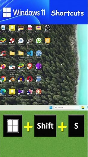 Shortcut Key to Open Snipping Tool in Windows 11/10