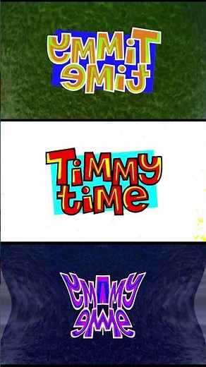 Timmy Time Intro Logo Effects Sponsored By Gamavision Csupo Effects #shorts