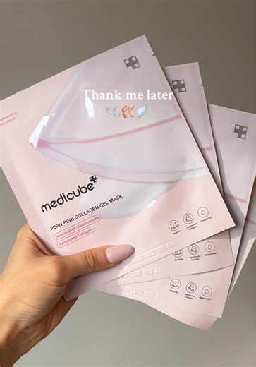 Cue the pink pilates princess GRWM 💅🏻 - so high grade and affordable!! #medicube #salmondna #highgradeskincare #skincare #collagensheetmask