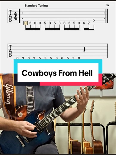 Pantera's Cowboys From Hell: Iconic Guitar Riffs