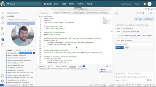 Civis Studio: Integrated Data Workflow in One Tab | Civis Analytics posted on the topic | LinkedIn