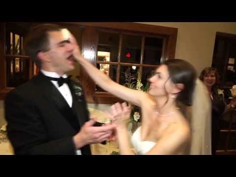 Slow Motion Wedding Cake Smashing Compilation