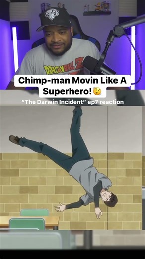 Chimp-man movin like a superhero! #nerd #trending #anime #comics #manga