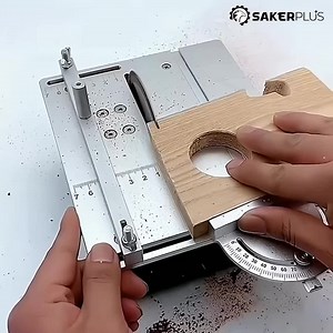 2.2K views · 435 reactions | ️✨ Precision cuts made easy! The Saker Mini Multi-Functional Table Saw is your go-to tool for all your DIY and woodworking projects. Whether it's small crafts or precise cuts, this compact and portable saw delivers perfect results every time! ⚡️ Easy to use, powerful, and built for accuracy.  #DIYMustHave #CraftingTools #Saker | Sakerplus | Facebook