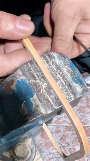 the grinding stage on a square piece of wood is done manually#woodworking