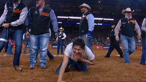 711K views · 19K reactions | Number 1 on the dirt. Number 1 in our hearts tonight 李  Calf Scramble sponsored by Shoppa's + John Deere | RODEOHOUSTON | Facebook