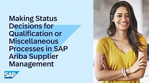 Making Status Decisions for Qualification or Miscellaneous Proces