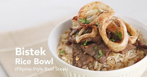 50K views · 1K reactions | Serve Filipino-style beef steak, or...