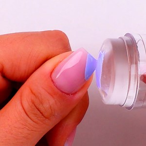 13K views · 20 reactions | How a simple stamp can perfect your nail design | Makeup Lessons | Facebook