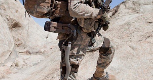 G.I. smash! Army tests HULC robotic exoskeleton
