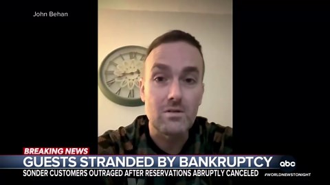 Sonder customers stranded and outraged after bankruptcy forces cancelations