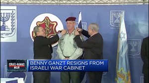 Benny Gantz resigns from Israeli war cabinet