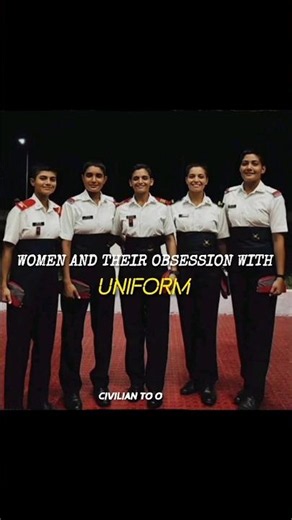 women and their obsession with uniform 🔥😌
