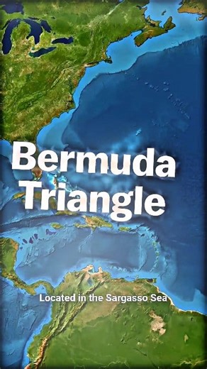 The Bermuda Triangle - Where Is This Place and What's Actually Happening There? #maps #geography #facts #bermudatriangle #unitedstates | Satisfying AI | Facebook
