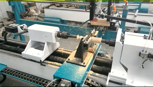 How does the automatic loading function work? No more manual operation is required, saving labor costs. If you want to know more informations, you can visit our website: https://www.stylecnc.com/wood-lathe/ Have questions? Reach out to us! Email: export01@stylecnc.com WhatsApp: 8618953172667 Website: www.stylecnc.com | CNC Wood Turning Lathe