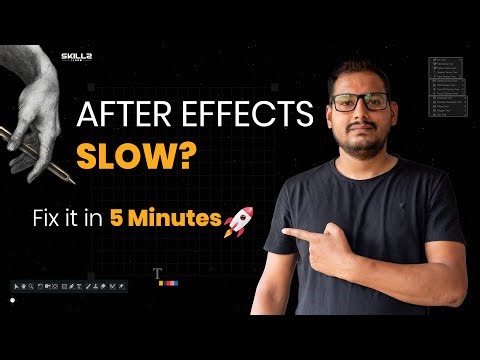 After Effects Lagging? Fix It in 5 Minutes!