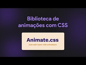 Utilizando uma biblioteca de animações CSS