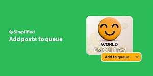 Queue Social Media Posts | Simplified Queued Posts