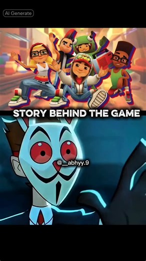 abhyanshu pandey. on Instagram: "Story behind the subway surfer game🤔😱 #viral #trendingreels #gamingcommunity #explore #subwaysurfers"