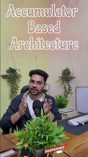 Accumulator Based Architecture || Computer Organization and Architecture