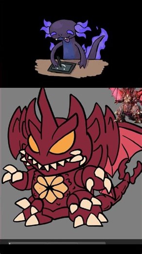 DESTOROYAH CHIWAII SPEED PAINT