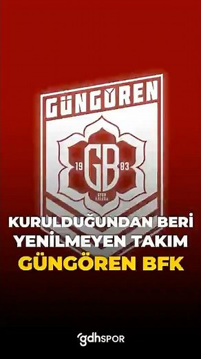 🔥 The undefeated team since its founding: Güngören BFK