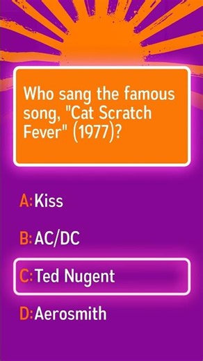 Can you name the singer of Cat Scratch Fever (1977)?