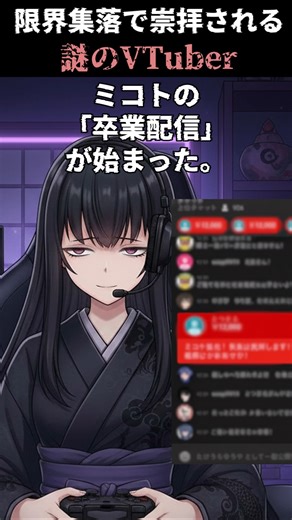 【怖い話】限界集落で崇拝されるvtuberの謎 #shorts