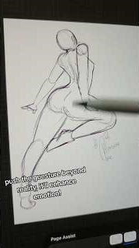 How To Draw Dynamic Poses! #drawing #artadvice #beginnerarttips
