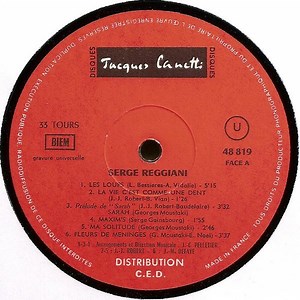 Serge Reggiani - Album N° 2 - Bobino
