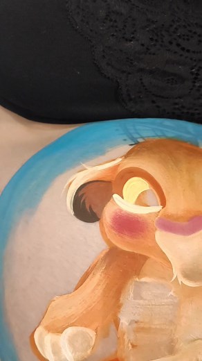 Simba 🦁#embarazada #bellypainting #embarazo #disney #reyleon #art #baby