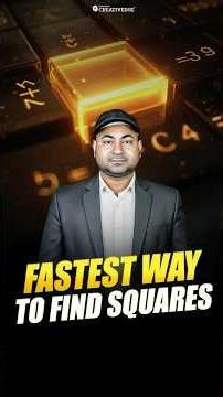 How to Calculate Square of Any Number Fast! 🔢 | Aptitude Tips & Tricks | Design & Architecture Exam