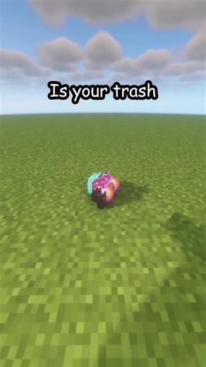 MINECRAFT RECYCLING BIN | Space Antiquityy