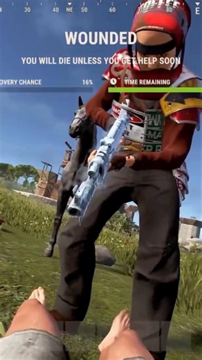 This is how you die in survival games #shorts #gameplay