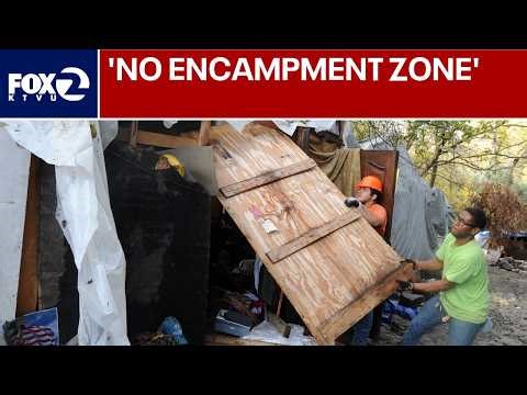 San Jose sweeps 'The Jungle' again: Massive homeless encampment CLEARED