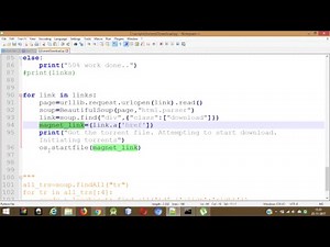 Web Scrapping in Python ( using BeautifulSoup) | Automated torrents download