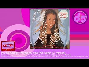 Patrice Rushen - Forget me nots (Full length 12" version)
