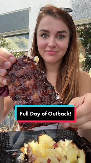 Baby back ribss #fyp#steak#foodie#outback | outback steakhouse