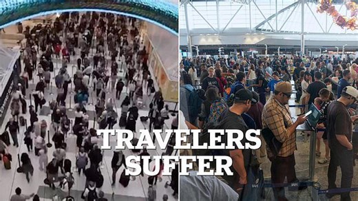 Travelers suffer in TSA lines at George Bush Airport in Houston