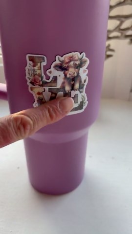 Rustic Cow LOVE Sticker – Country Floral Farmhouse Decal, Cute Highland Calf Gift- Highland Cow - Etsy