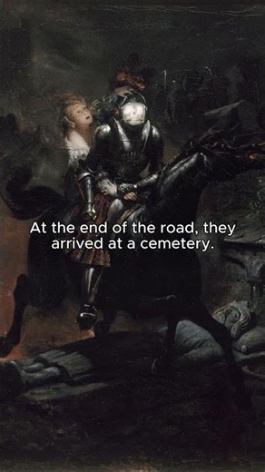 The Ballad of Lenore by Horace Vernet (1839) #art #painting #history