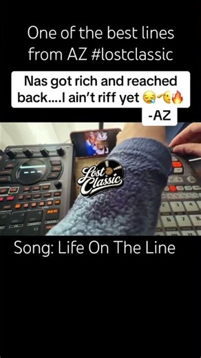 One of AZ’s best lines #lostclassic #hiphopheads #spjamz