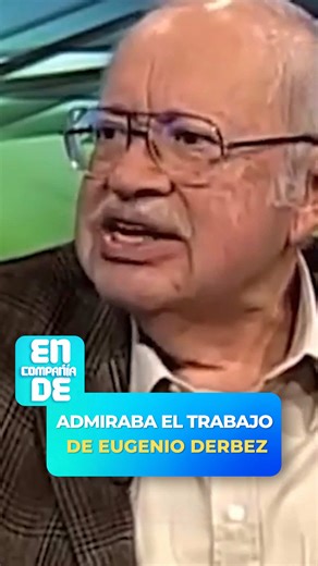 #EduardoManzano ADMIRABA el trabajo de #EugenioDerbez en su carrera como comediante. Así lo reveló #EnCompañíaDe... con @Gustavo Adolfo Infante No te pierdas #ElMinutoSinCensura sábados 8 pm por el 3.1 de @Imagen Televisión
